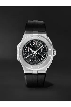 Chopard Alpine Eagle XL Chrono 44 mm Uhr aus Lucent Steel mit automatischem Aufzug und Kautschukarmband, Ref.-Nr.: 298609-3004 - Men