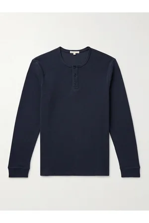 ONIA Henley Shirt aus einer Baumwollmischung in Waffelstrick - Men - - M