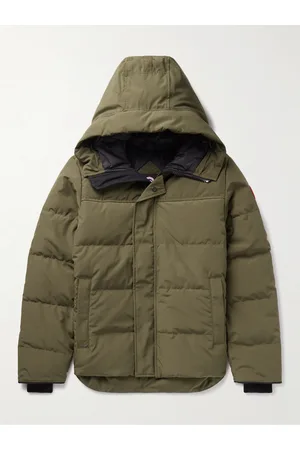 Canada Goose Macmillan Daunenparka aus gestepptem Shell mit Kapuze und Logoapplikation - Men - - S