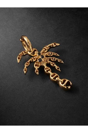 HOORSENBUHS Palm Tree Anhänger aus 18 Karat mit Diamanten - Men