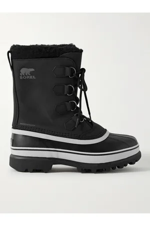 sorel Caribou™ Schneestiefel aus Nubukleder und Gummi mit Besatz aus Shearling-Imitat - Men - - US 11