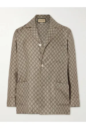 Gucci Sakko aus Seide mit Logomuster - Men - - IT 46