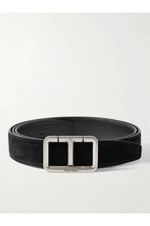 Tom Ford Gürtel aus Veloursleder, 3 cm - Men - - EU 85