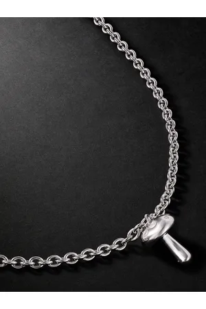 PATTARAPHAN Shroom Kette aus Sterlingsilber mit Diamanten - Men