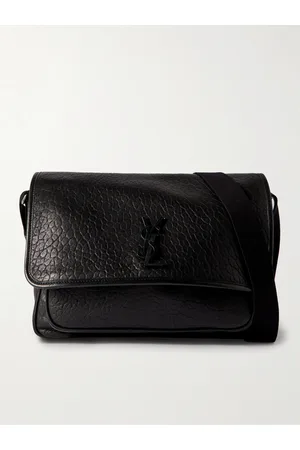 Saint Laurent Niki Umhängetasche aus strukturiertem Leder - Men