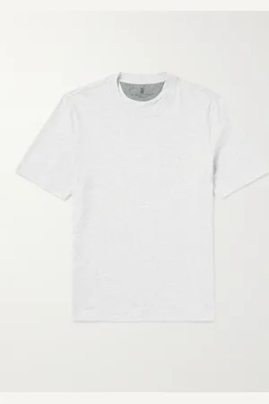 Brunello Cucinelli T-Shirt aus Baumwoll-Jersey - Men - - M