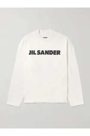 Jil Sander Oberteil aus Baumwoll-Jersey mit Logoprint - Men - - S