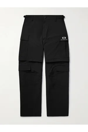 Balenciaga Weit geschnittene Cargohose aus Ripstop mit Logostickerei - Men - - S