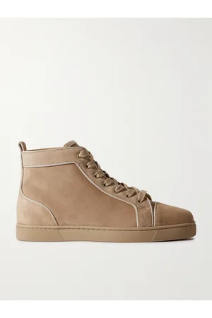 Christian Louboutin Louis Orlato High-Top-Sneakers aus Veloursleder mit Ripsband - Men - - EU 45
