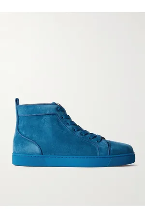 Christian Louboutin Louis High-Top-Sneakers aus Veloursleder mit Logoverzierung und Ripsband - Men - - EU 40