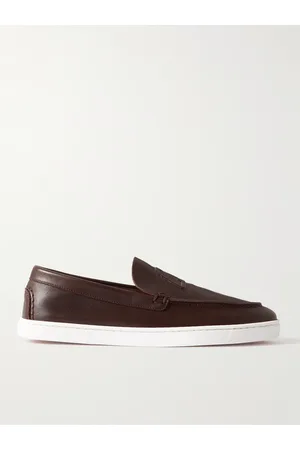 Christian Louboutin Varsiboat Loafers aus Leder mit Logoprägung - Men - - EU 44