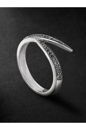 SHAUN LEANE Ring aus 18 Karat Weißgold mit Diamanten - Men - - 63
