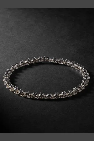 SPINELLI KILCOLLIN Tennisarmband aus Weißgold mit Diamanten - Men - - 20