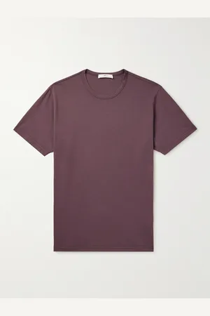 Mr P. T-Shirt aus Biobaumwoll-Jersey in Stückfärbung - Men - - XS