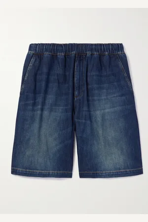 VALENTINO GARAVANI Gerade geschnittene Jeansshorts aus vorgewaschenem Denim - Men - - IT 44