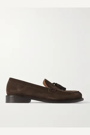 Mr P. Scott Pennyloafers aus Veloursleder - Men - - UK 7