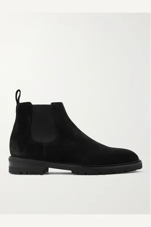 Manolo Blahnik Brompton Chelsea Boots aus Veloursleder - Men - - UK 12