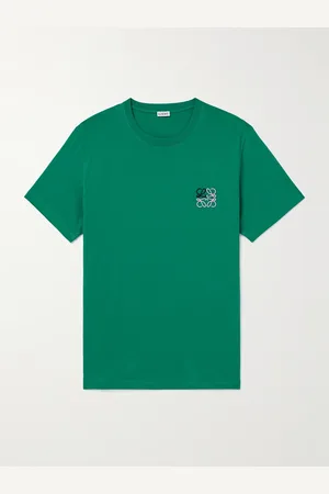 Loewe T-Shirt aus Baumwoll-Jersey mit Logostickerei - Men - - XS