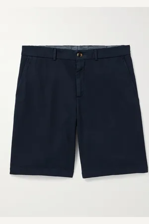 Brunello Cucinelli Gerade geschnittene Bermudashorts aus Baumwoll-Twill - Men - - IT 46