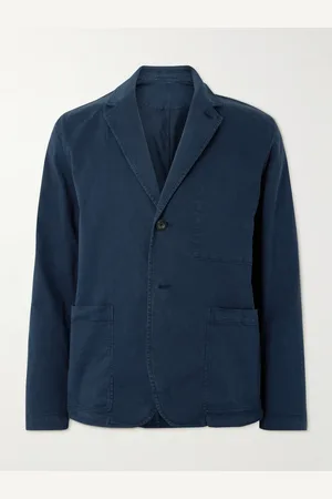 Mr P. Sakko aus Stretch-Baumwoll-Twill in Stückfärbung - Men - - S