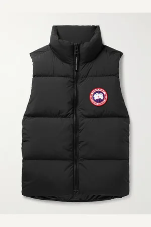 Canada Goose Lawrence schmal geschnittene Daunenweste aus gestepptem „EnduraLuxe“-Material mit Logoapplikation - Men - - L