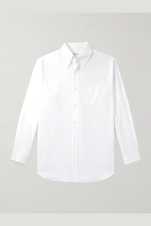 Loro Piana Hemd aus Baumwoll-Oxford mit Button-Down-Kragen - Men - - XL