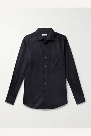 Loro Piana André Arizona Hemd aus Leinen - Men - - XXXL