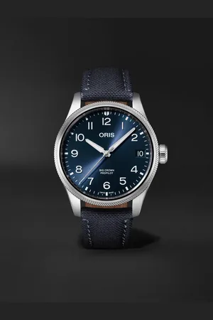 Oris Big Crown ProPilot Big Date Automatic 41 mm Uhr aus Edelstahl mit Canvasarmband, Ref.-Nr. 01 751 7761 4065-07 3 20 05LC - Men