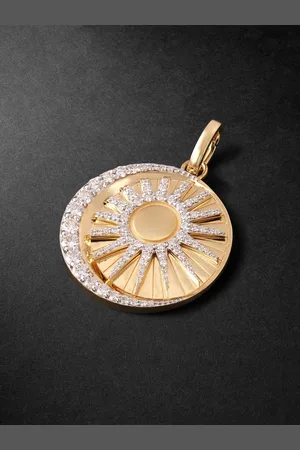 Foundrae Balance Anhänger aus 18 Karat mit Diamanten - Men