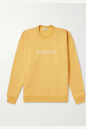 Saint Laurent Sweatshirt aus Baumwoll-Jersey mit Logostickerei - Men - - XXL