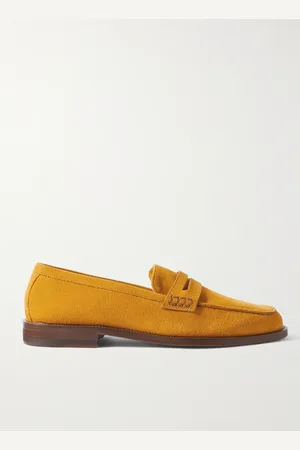 Manolo Blahnik Perry Pennyloafers aus Veloursleder - Men - - UK 9