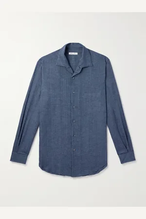 Loro Piana André Arizona Hemd aus Leinen - Men - - XXL