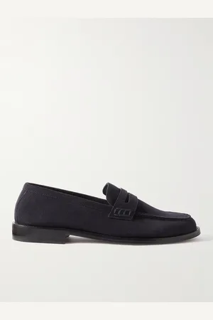 Manolo Blahnik Perry Pennyloafers aus Veloursleder - Men - - UK 9