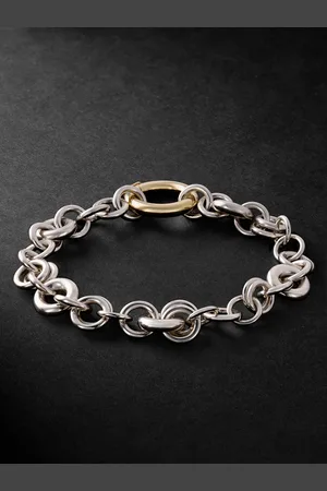 SPINELLI KILCOLLIN Atlantis Armband aus Sterlingsilber und 18 Karat Gold - Men - - 20