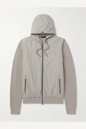 HERNO Kapuzenjacke aus Shell und Baumwolle in Waffelstrick - Men - - IT 48