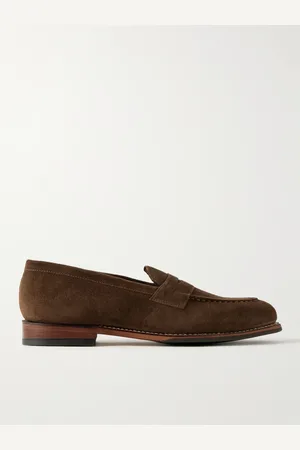 GRENSON Lloyd Pennyloafers aus Veloursleder - Men - - UK 7