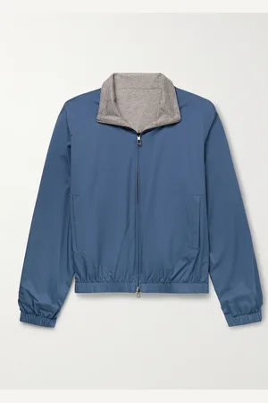 Loro Piana Wendbarer Blouson aus Windmate®-Storm-System®-Nylon und Kaschmir - Men - - IT 56