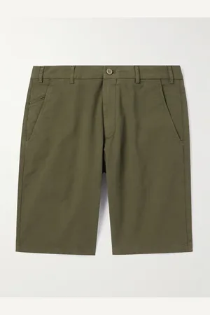 Loro Piana Schmal geschnittene Bermudashorts aus einer Baumwollmischung - Men - - IT 58