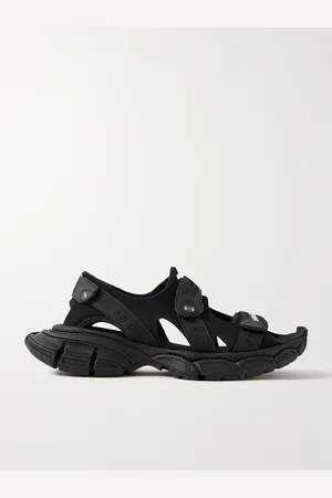 Balenciaga 3XL Sandalen aus Scuba mit Besatz aus Kunstleder und Canvas und Logoapplikation - Men - - EU 41