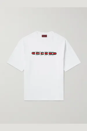 Gucci T-Shirt aus Baumwoll-Jersey mit Logoprint - Men - - XS