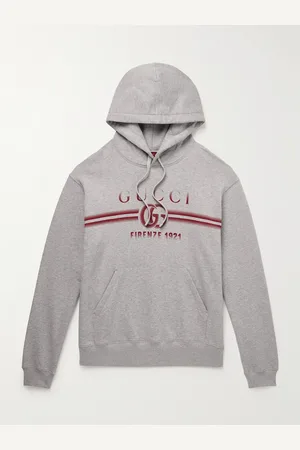 Gucci Hoodie aus Baumwoll-Jersey mit Logoprint - Men - - M
