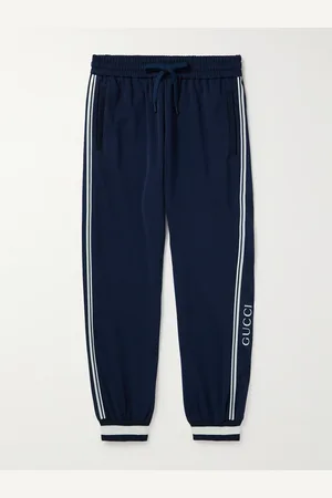 Gucci Schmal zulaufende Jogginghose aus Jersey mit Streifen und Logoprint - Men - - XL