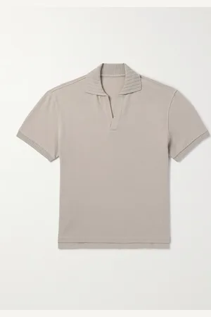Stoffa Polohemd aus Baumwoll-Piqué - Men - - IT 48