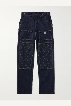 KAPITAL Lumber gerade geschnittene Jeans mit Kontrastnähten - Men - - 1