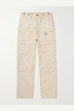 KAPITAL Lumber gerade geschnittene Cargohose aus Baumwoll-Canvas mit Kontrastnähten - Men - - 1