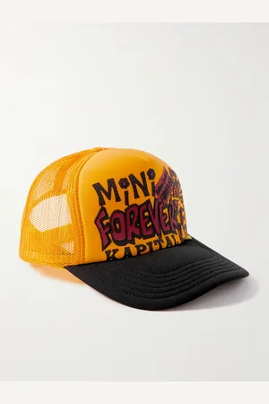 KAPITAL Mini Skirts Forever Baseballkappe aus Scuba und Mesh mit Print - Men