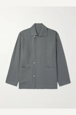 Stoffa Jacke aus Leinen-Twill - Men - - IT 54