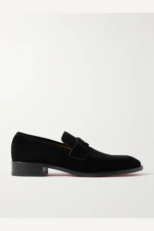 Christian Louboutin Varsimoc Loafers aus Veloursleder mit Logoverzierung - Men - - EU 40