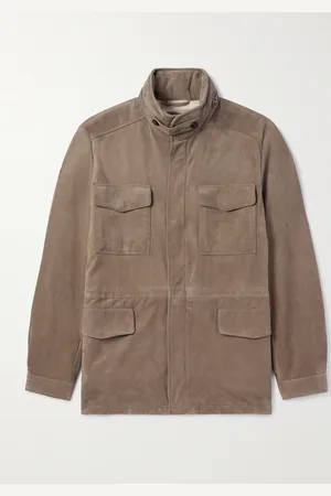 Loro Piana Traveller Jacke aus Veloursleder - Men - - IT 56