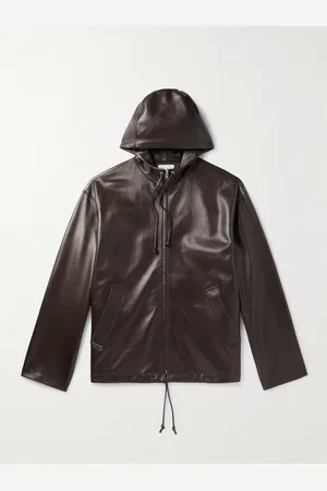 Bottega Veneta Kapuzenjacke aus Leder - Men - - L